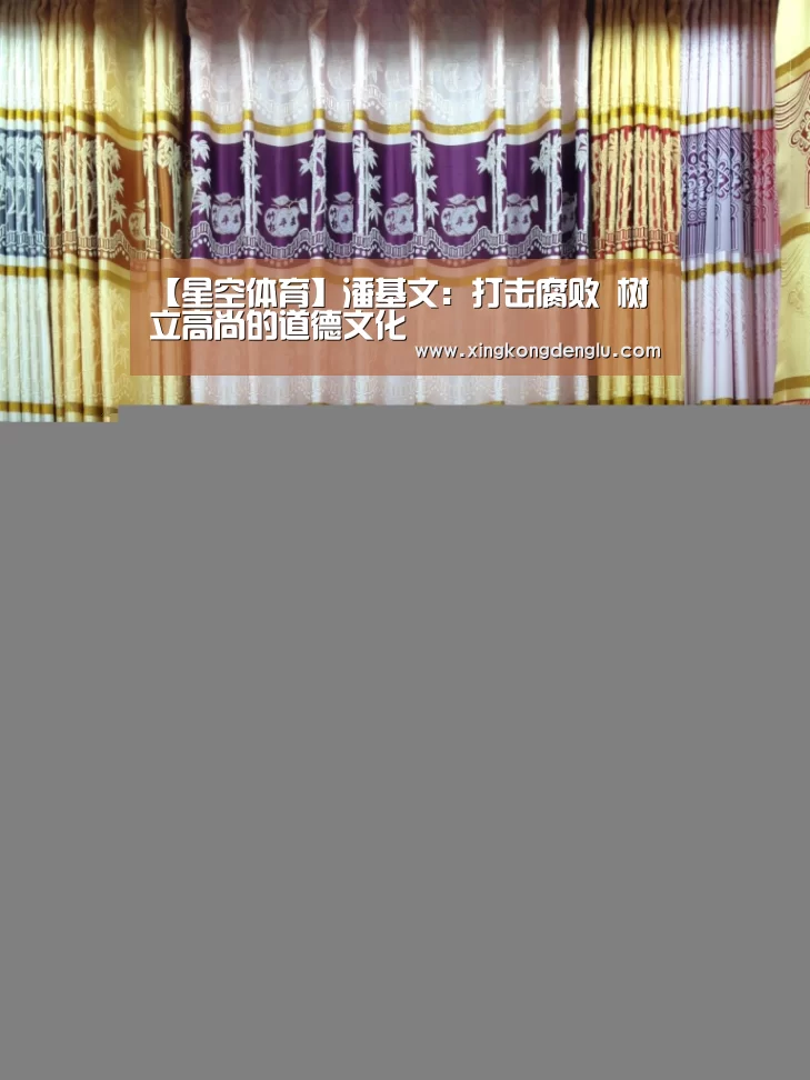 【星空体育】潘基文:打击腐败 树立高尚的道德文化(图4) 星空直播